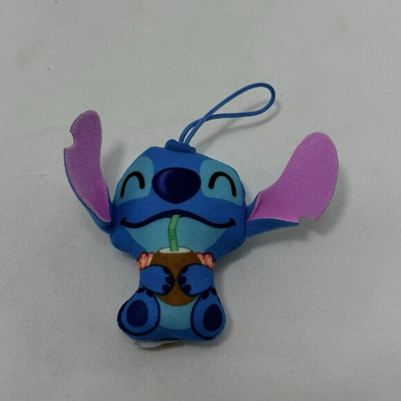 Disney Accessories - Disney McDonald Stitch Sipping Drinking Coconut Plush Toy Happy Meal Cord Rope